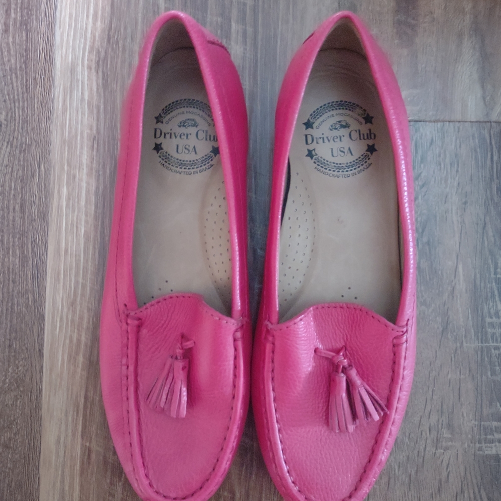 Driver Club USA Pink Loafers for Women